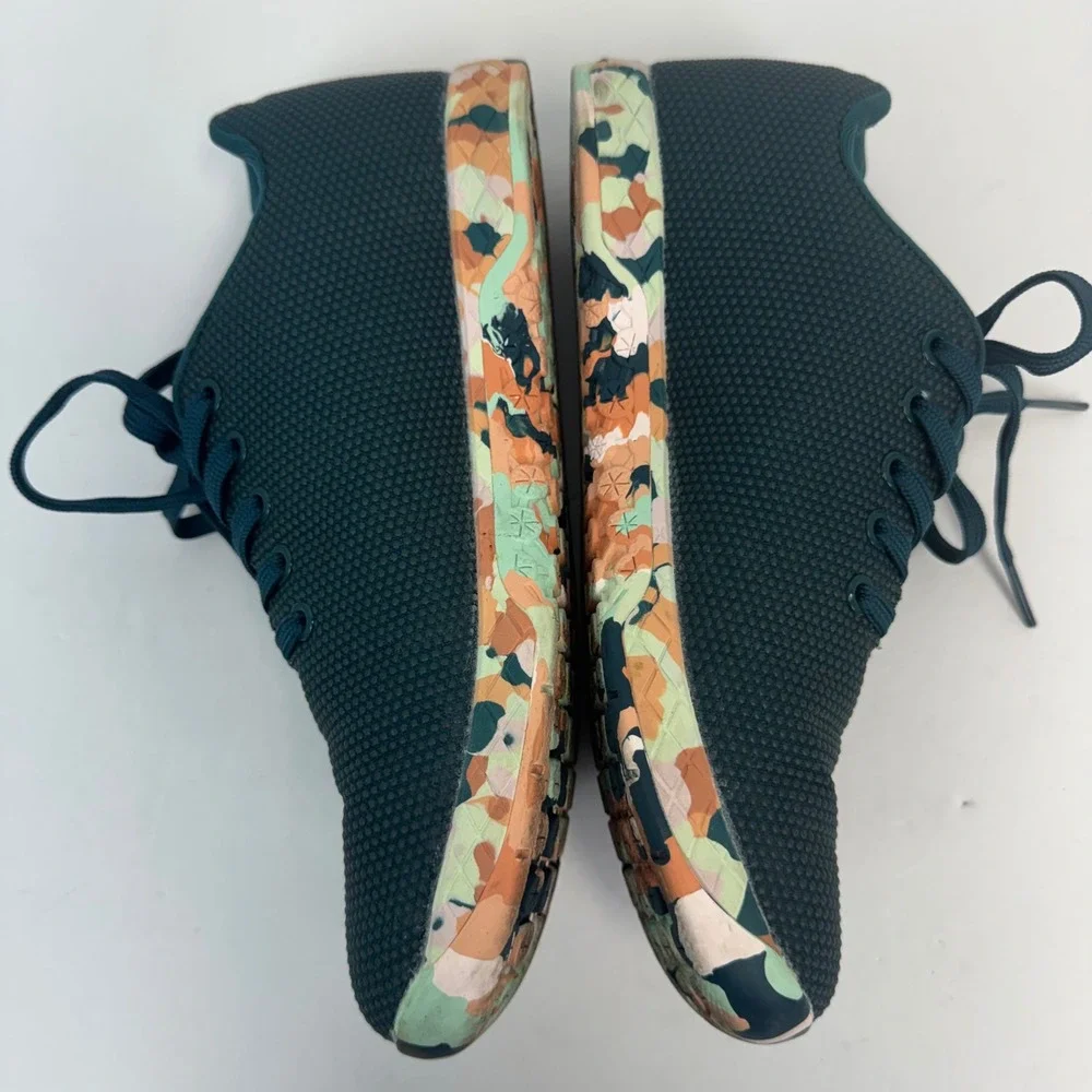 NOBULL‎ Teal SuperFabric Camo Sole Training Shoes Womens 9.5 CrossFit Trainers